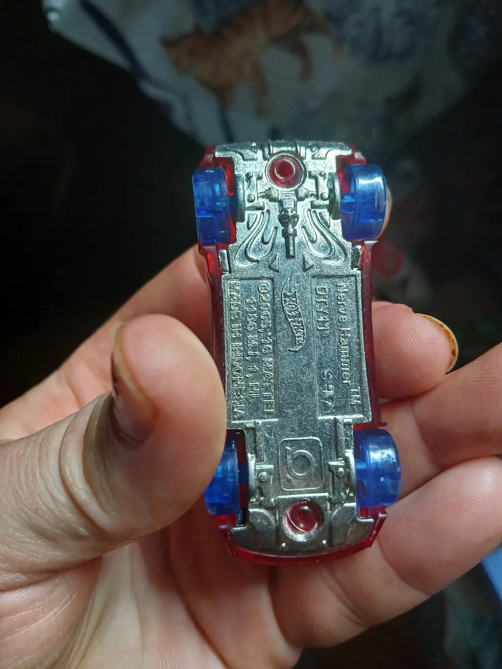 Hot Wheels Nerve Hammer from the X-Raycers series.